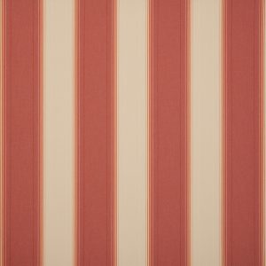 Zonweringdoek Zonneschermdoek Acryldoek orchestra orc d317 120 boston red Rood Beige Strepen Intershades