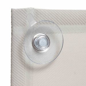 Screendoek serge doek met zuignappen zonwering doek op maat
