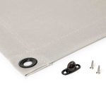 zonwering zonnescherm zonwerend tourniquets draaiknop opdraaien zwart kozijn zwarte tourniquet design ontwerp modern inrichting gordijn montage monteren service zelf doen doe het zelf online bestellen